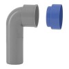 Valsir Technischer Bogen mit PP Endkappe PP3 D40/46mm VS0518107 Valsir Technischer Bogen mit PP Endkappe PP3 D40/46mm VS0518107