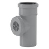 Valsir PP Steckbares Reinigungsrohr mit Endkappe PP3 D75mm VS0516005 Valsir PP Steckbares Reinigungsrohr mit Endkappe PP3 D75mm VS0516005