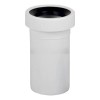 Valsir WC-Rohr PP mit Dichtung PP3 D110mm L230mm VS0536001 Valsir WC-Rohr PP mit Dichtung PP3 D110mm L230mm VS0536001