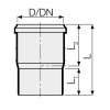 Valsir Doppelter Tiefer Anschluss für PP-Rohre PP3 D125mm VS0530009 Valsir Doppelter Tiefer Anschluss für PP-Rohre PP3 D125mm VS0530009