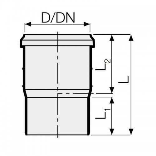 Valsir Doppelter Tiefer Anschluss für PP-Rohre PP3 D125mm VS0530009 Valsir Doppelter Tiefer Anschluss für PP-Rohre PP3 D125mm VS0530009