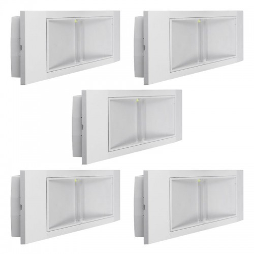 Beghelli Stile In Led Notfalllampen-Set 11 SE1 Li-Fe 1Std Akkulaufzeit 1499E Beghelli Stile In Led Notfalllampen-Set 11 SE1 Li-Fe 1Std Akkulaufzeit 1499E