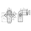 45 Grad WC-Bogen PP verlängert Valsir PP3 D110/40mm L230mm VS0549001 45 Grad WC-Bogen PP verlängert Valsir PP3 D110/40mm L230mm VS0549001