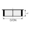 Valsir Triplus PP Rohrstopfen D 125 mm L 51 mm VS0650961 Valsir Triplus PP Rohrstopfen D 125 mm L 51 mm VS0650961