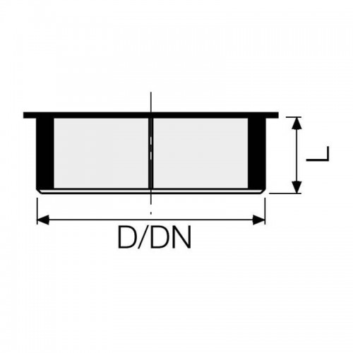 Valsir Triplus PP Rohrstopfen D 125 mm L 51 mm VS0650961 Valsir Triplus PP Rohrstopfen D 125 mm L 51 mm VS0650961