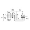 Valsir Geruchsverschluss Badewanne mit Mutter D 40/50 mm Anschluss 1 1/2 VS0700144 Valsir Geruchsverschluss Badewanne mit Mutter D 40/50 mm Anschluss 1 1/2 VS0700144