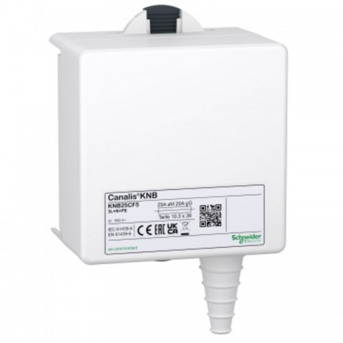 Telemecanique Abzweigdose für Sicherung 10x38 25A 4P KNB25CF5 Telemecanique Abzweigdose für Sicherung 10x38 25A 4P KNB25CF5