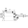 Valsir Geruchsverschluss für Eineinhalbspülbecken 1 1/2 D 40 mm VS0700641 Valsir Geruchsverschluss für Eineinhalbspülbecken 1 1/2 D 40 mm VS0700641