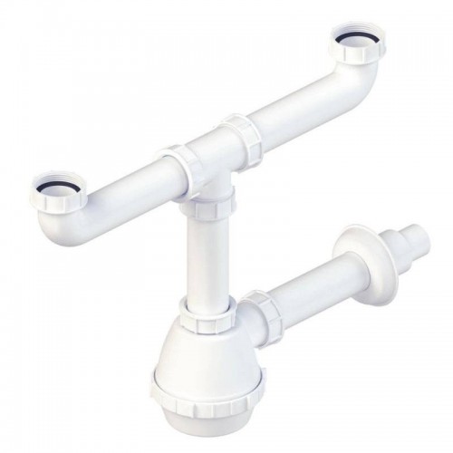 Valsir Geruchsverschluss für Eineinhalbspülbecken 1 1/2 D 40 mm VS0700627 Valsir Geruchsverschluss für Eineinhalbspülbecken 1 1/2 D 40 mm VS0700627