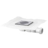 Valsir Schachtrohr aus Polypropylen mit Duschvorhang D 50 mm VS0700437 Valsir Schachtrohr aus Polypropylen mit Duschvorhang D 50 mm VS0700437