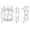 Weidmüller HDC Einbaubuchse 6P+E 24A 500V 1200200000 Weidmüller HDC Einbaubuchse 6P+E 24A 500V 1200200000