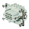 Weidmüller HDC Einbaubuchse 6P+E 24A 500V 1200200000 Weidmüller HDC Einbaubuchse 6P+E 24A 500V 1200200000