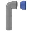 Verlängerter technischer Bogen mit PP-Stecker Valsir PP3 steckbar D 40/50 mm VS0520107 Verlängerter technischer Bogen mit PP-Stecker Valsir PP3 steckbar D 40/50 mm VS0520107