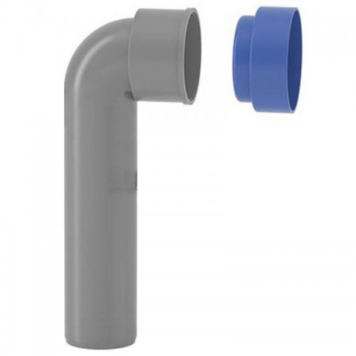 Verlängerter technischer Bogen mit PP-Stecker Valsir PP3 steckbar D 40/50 mm VS0520107 Verlängerter technischer Bogen mit PP-Stecker Valsir PP3 steckbar D 40/50 mm VS0520107