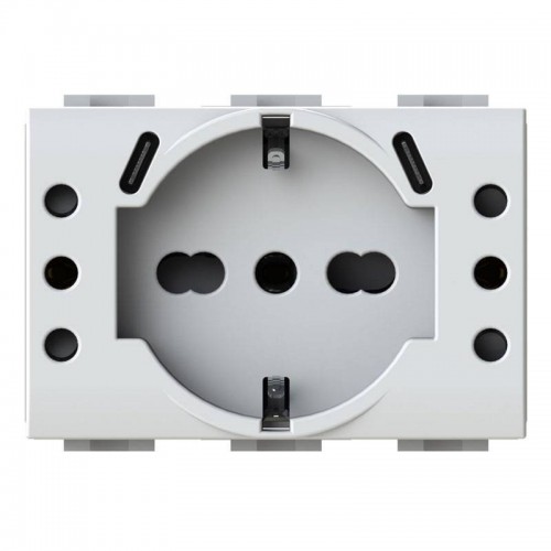 4Box P503 USB-Steckdose mit 5 Eingängen kompatibel mit LivingLight Weiß 4BUSBP503.N 4Box P503 USB-Steckdose mit 5 Eingängen kompatibel mit LivingLight Weiß 4BUSBP503.N