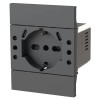 4Box P503 USB-Steckdose mit 5 Eingängen kompatibel mit LivingNow schwarz 4BUSBP503.KG 4Box P503 USB-Steckdose mit 5 Eingängen kompatibel mit LivingNow schwarz 4BUSBP503.KG