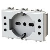 4Box P503 Steckdose mit 5 Eingängen kompatibel mit Bticino LivingLight Weiß 4BP503.N 4Box P503 Steckdose mit 5 Eingängen kompatibel mit Bticino LivingLight Weiß 4BP503.N