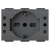 4Box P503 Steckdose mit 5 Eingängen kompatibel mit Bticino LivingLight anthrazit 4BP503.L 4Box P503 Steckdose mit 5 Eingängen kompatibel mit Bticino LivingLight anthrazit 4BP503.L