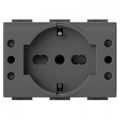 4Box P503 Steckdose mit 5 Eingängen kompatibel mit Bticino LivingLight anthrazit 4BP503.L 4Box P503 Steckdose mit 5 Eingängen kompatibel mit Bticino LivingLight anthrazit 4BP503.L