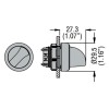 Lovato Platinum 0-1 Kurzhebelwähler LPCS120 Lovato Platinum 0-1 Kurzhebelwähler LPCS120