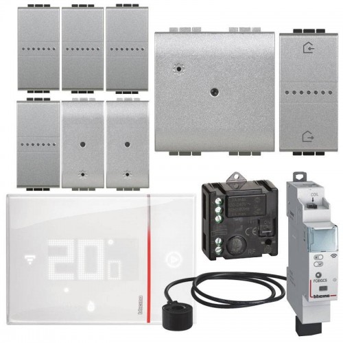 Bticino LivingLight Tech Starter Plus Kit für Leuchten, Steckdosen und Strom NT1010PLUSKIT Bticino LivingLight Tech Starter Plus Kit für Leuchten, Steckdosen und Strom NT1010PLUSKIT