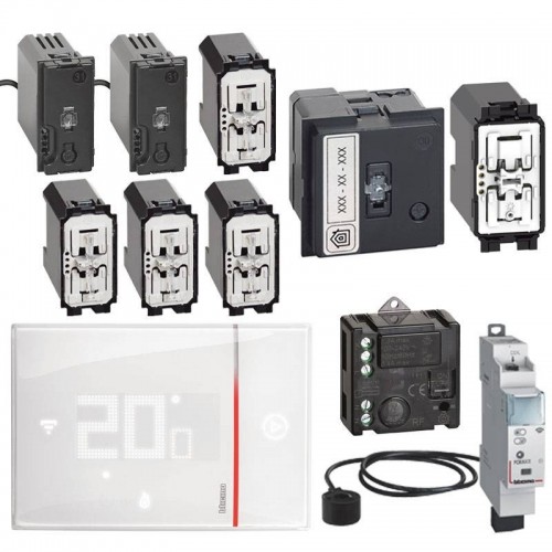 Bticino Living Now Starter Kit Plus für Leuchten, Steckdosen und Strom K1010PLUSKIT Bticino Living Now Starter Kit Plus für Leuchten, Steckdosen und Strom K1010PLUSKIT