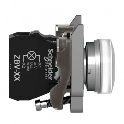 Telemecanique Leuchtdrucktaster Weiß LED 24V XB4BVB1 Telemecanique Leuchtdrucktaster Weiß LED 24V XB4BVB1