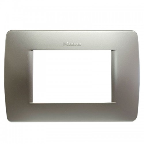 Bticino Luna Platte 3 Module Metallicgrün C4803VM Bticino Luna Platte 3 Module Metallicgrün C4803VM