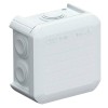 Obo T40 Abzweigdose für den Außenbereich IP66 90x90x52 mm grau 2007045 Obo T40 Abzweigdose für den Außenbereich IP66 90x90x52 mm grau 2007045