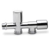 Luxor Double Outlet Tap Screw Faucet 1/2-3/4 Connection 70382100 Luxor Double Outlet Tap Screw Faucet 1/2-3/4 Connection 70382100