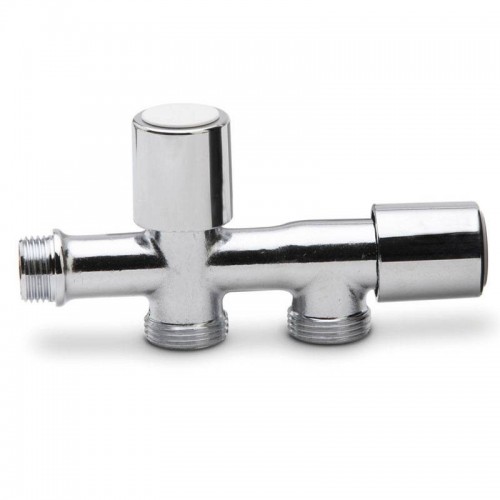 Luxor Double Outlet Tap Screw Faucet 1/2-3/4 Connection 70382100 Luxor Double Outlet Tap Screw Faucet 1/2-3/4 Connection 70382100
