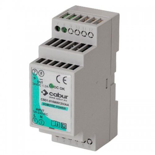 Cabur einphasig Netzteil 15W 24VDC XCSD1015W024VAA Cabur einphasig Netzteil 15W 24VDC XCSD1015W024VAA