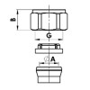 Luxor TR 91/AC weiche Klemmverschraubung für Kupferrohr 14 mm 67761400C Luxor TR 91/AC weiche Klemmverschraubung für Kupferrohr 14 mm 67761400C