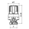 Luxor Thermostatventil TT 3000 mit Regler und Melder M30 x 1,5 69100000 Luxor Thermostatventil TT 3000 mit Regler und Melder M30 x 1,5 69100000