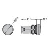 Lovato Monoblock LED-Kontrollleuchte Gelb 230V LPMLM5 Lovato Monoblock LED-Kontrollleuchte Gelb 230V LPMLM5