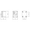 Palazzoli Trennschalter für Wandmontage 3X32A IP65 209323 Palazzoli Trennschalter für Wandmontage 3X32A IP65 209323