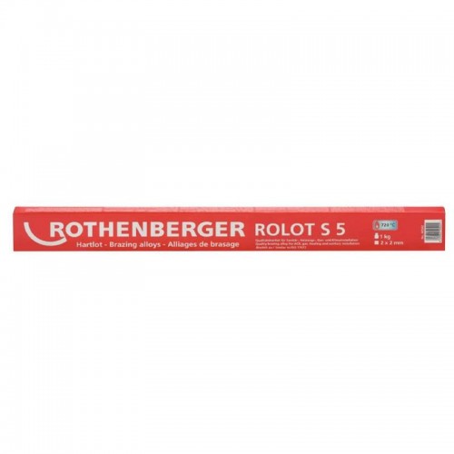 Rothenberger ROLOT S 5 Hartlote 2x2x500 mm 40502 Rothenberger ROLOT S 5 Hartlote 2x2x500 mm 40502