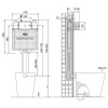 Oli 74 Plus Unterputzspülkasten für Mauerwerk OL0601601 Oli 74 Plus Unterputzspülkasten für Mauerwerk OL0601601