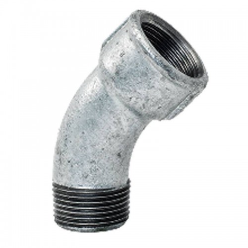Winkel 45° für Gebo-Gussrohre mit Außen- und Innengewinde 2 1/2 40-10G Winkel 45° für Gebo-Gussrohre mit Außen- und Innengewinde 2 1/2 40-10G