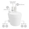 SFA Watersan 11 Schmutzwasserhebeanlage für Waschmaschinen und Haushaltsgeräte WS11 SFA Watersan 11 Schmutzwasserhebeanlage für Waschmaschinen und Haushaltsgeräte WS11