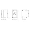 Palazzoli Aufputz Trennschalter 4X63A IP65 209634 Palazzoli Aufputz Trennschalter 4X63A IP65 209634