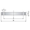 Oter Blindflansch aus Stahl UNI 6092 2 1/2 S9307 Oter Blindflansch aus Stahl UNI 6092 2 1/2 S9307