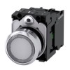 Siemens leuchtende transparente Drucktaste 22mm LED 24V 3SU11520AB701BA0 Siemens leuchtende transparente Drucktaste 22mm LED 24V 3SU11520AB701BA0