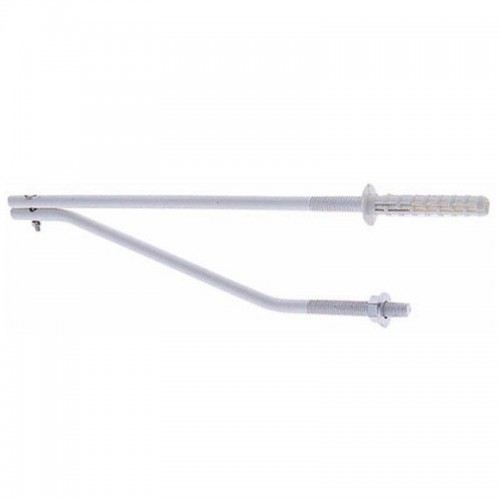 Oter Halterung für Waschtisch aus lackiertem Stahl L 460 mm 2 St. 41902 Oter Halterung für Waschtisch aus lackiertem Stahl L 460 mm 2 St. 41902