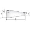 Oter Stahl konzentrische Reduzierung für Rohre 2 1/2 x 1 1/2 74011 Oter Stahl konzentrische Reduzierung für Rohre 2 1/2 x 1 1/2 74011