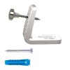 Oter Seitenbefestigung aus Edelstahl für WC und Bidet 8x40 mm 48001 Oter Seitenbefestigung aus Edelstahl für WC und Bidet 8x40 mm 48001