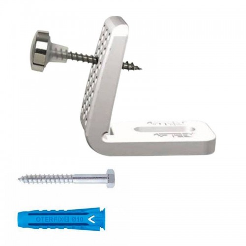 Oter Seitenbefestigung aus Edelstahl für WC und Bidet 8x40 mm 48001 Oter Seitenbefestigung aus Edelstahl für WC und Bidet 8x40 mm 48001