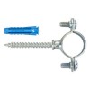 Oter steel Clamp with hook and dowel for pipes 2 inches 81060 Oter steel Clamp with hook and dowel for pipes 2 inches 81060