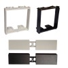 Perry Kit Frontplatte für Thermostate Living Now Serie sand und schwarz 1PAK002NAB Perry Kit Frontplatte für Thermostate Living Now Serie sand und schwarz 1PAK002NAB