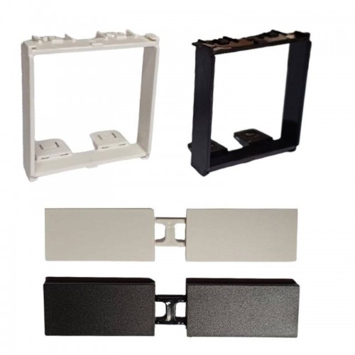 Perry Kit Frontplatte für Thermostate Living Now Serie sand und schwarz 1PAK002NAB Perry Kit Frontplatte für Thermostate Living Now Serie sand und schwarz 1PAK002NAB